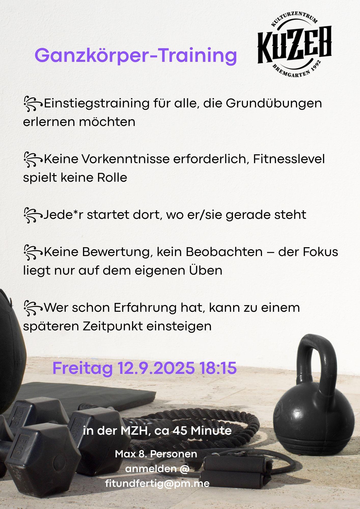 Ganzkörper-Training