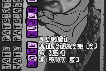 Antinationale Fabrikkafi-Bar