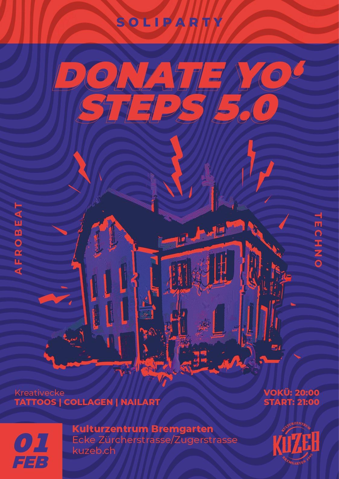 Donate Yo' Steps 5.0