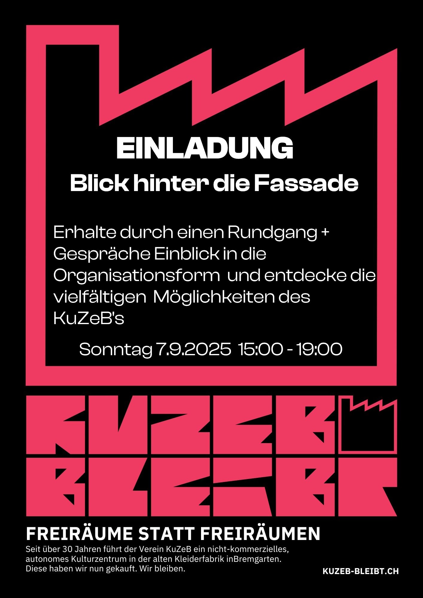 Blick hinter die Fassade