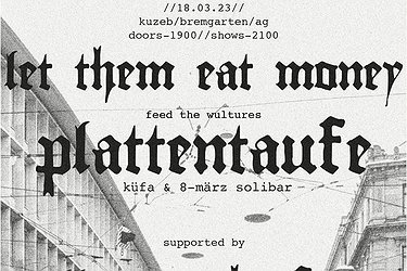 Let Them Eat Money