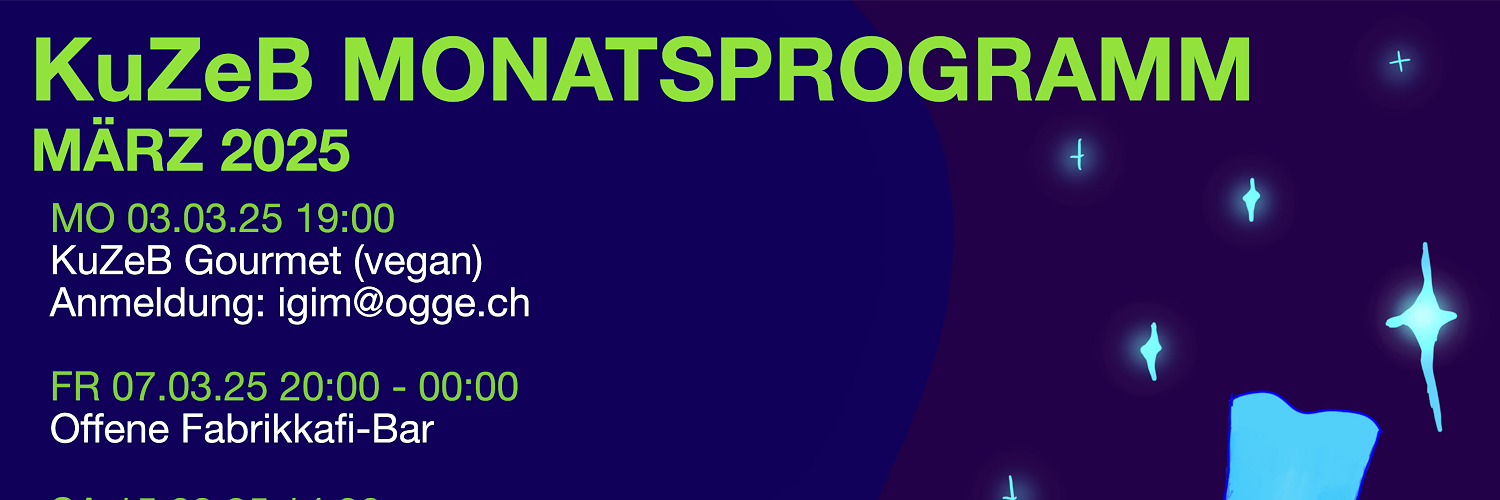 Monatsprogramm März
