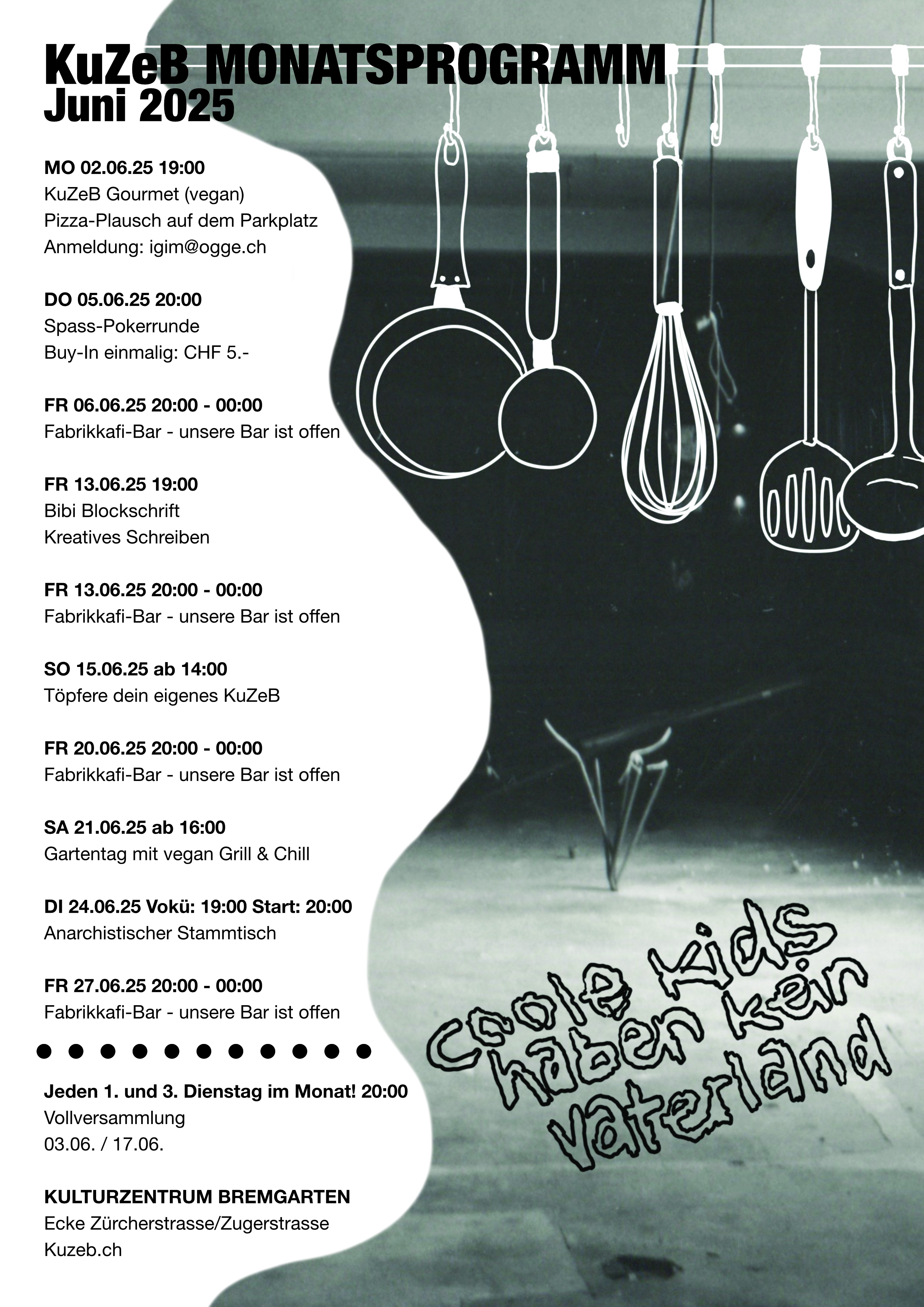 Monatsprogramm Juni